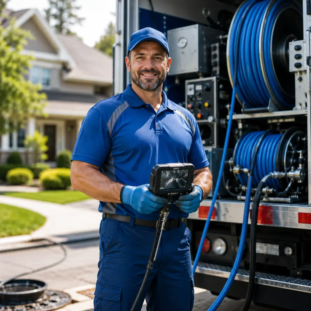 Local outdoor drain cleaning specialists in Korbel, CA